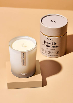 Heavily Meditated Scented Candle